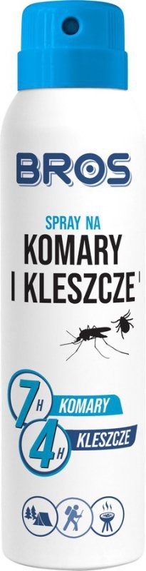 SPRAY NA KOMARY I KLESZCZE 120/90ML (1 SZT)