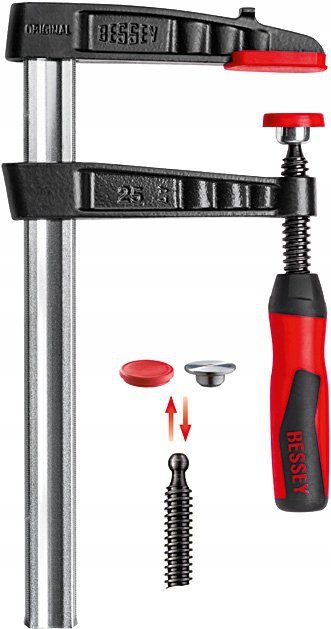 ŚCISK ŚRUBOWY STOLARSKI ŻELIWNY TG 160/80MM (1 SZT)