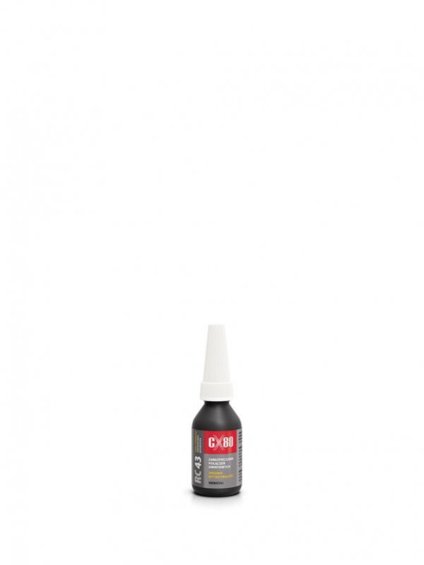 KLEJ RC43 ANAEROBOWY 10ML NIEBIESKI,ŚREDNIOWYTRZY, ZAB.GWINT (1 SZT)