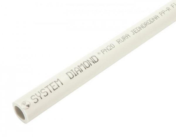 RURA PP-R JEDNORODNA 4M, PN20, 25*4.2 MM - SZT. (1 SZT)