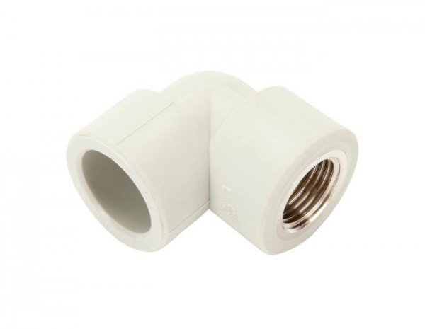 PP-R KOLANO GWINT WEWNĘTRZNY 90 STOPNI  25MM X 1/2 PN20 (1 SZT)