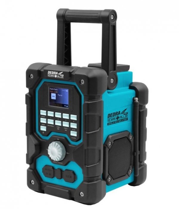 RADIO AKUMULATOROWE DAB+/FM BLUETOOTH 18V USB (1 SZT)