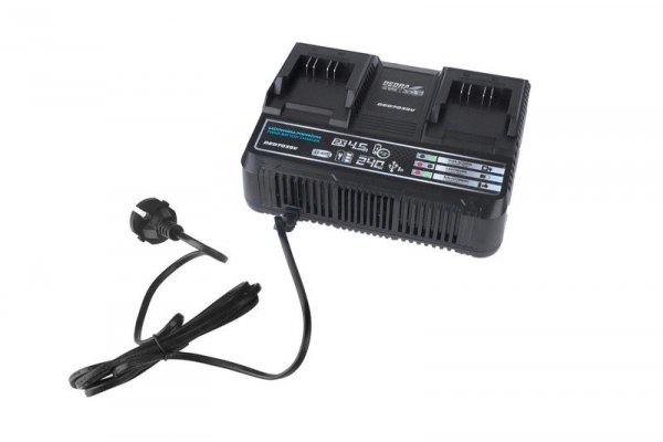 SZYBKA ŁADOWARKA PODWÓJNA SMART 18V SAS+ALL (1 SZT)