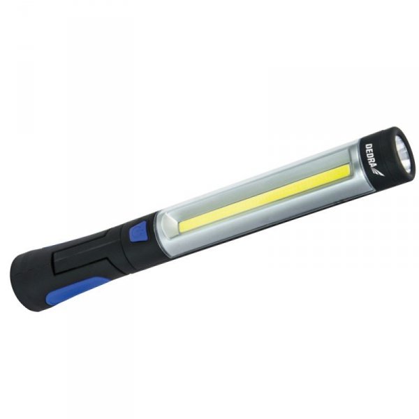 LATARKA AKU. 3W COB LED+3W ZASILACZ USB NA 230V I 12V (1 SZT)