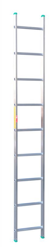 DRABINA ALUMINIOWA OPIERALNA 252CM 9 SZCZEBLI (1 SZT)