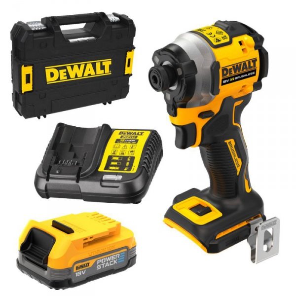 ZAKRĘTARKA UDAROWA AKUMULATOROWA 1/4&#039; 18V XR 1*1.7AH (1 SZT)