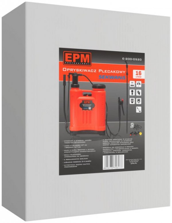 OPRYSKIWACZ PLECAKOWY SEKWANA 20L (1 SZT)