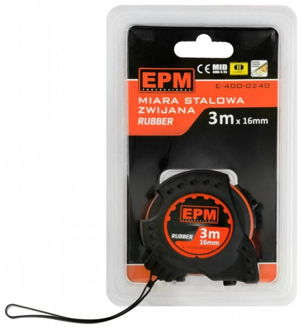 MIARA ZWIJANA RUBBER 3M*16MM (1 SZT)