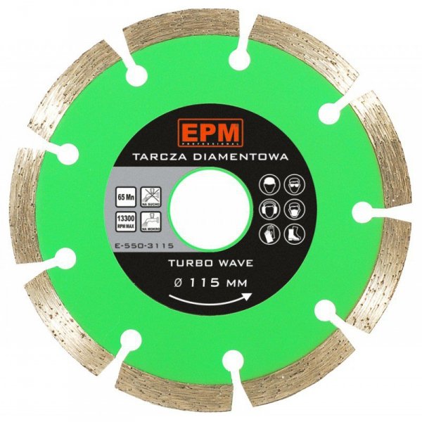 TARCZA DIAMENTOWA SEGMENTOWA 250MM (1 SZT)