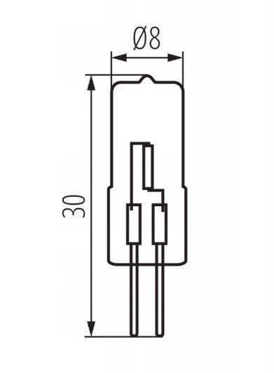 ŻARÓWKA HALOGENOWA 10W 12V G-4 (1 SZT)