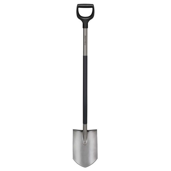 SZPADEL ERGONOMIC, OSTRY SZARY (1 SZT)
