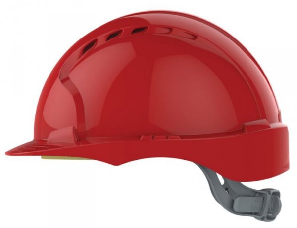 JSP HEŁM OCHRONNY KAS-EVO-3 C CZERWONY (1 SZT)