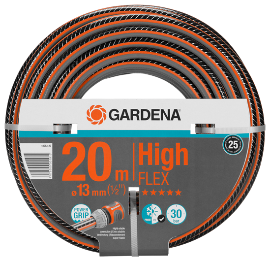 WĄŻ OGRODOWY COMFORT HIGHFLEX 1/2&#039;, 20 M (1 SZT)