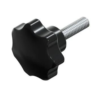 UCHWYT BAKELITOWY Z TRZPIENIEM CZARNY M12*30MM (1 SZT)