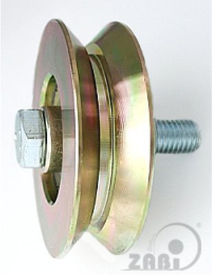 ROLKA METALOWA 79MM ŁOŻYSKOWANA, NA KĄTOWNIK RJK-79-22 (1 SZT)