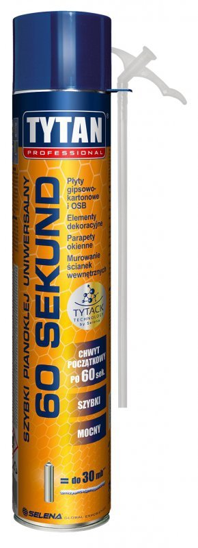 TYTAN PIANOKLEJ UNIWERSALNY WĘŻYKOWY 60 SEKUND 300ML (1 SZT)