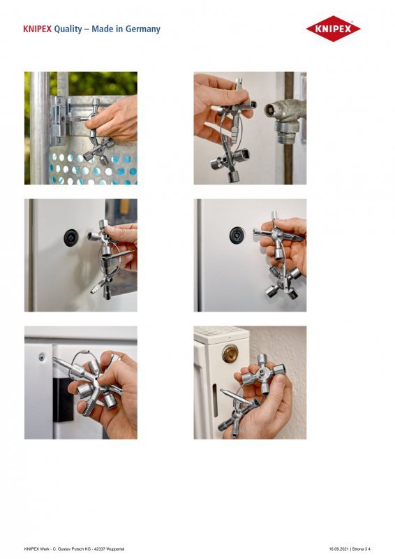 KLUCZE WIELOFUNKCYJNE DO SZAF STEROWNICZYCH TWINKEY (1 SZT)