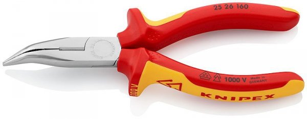 SZCZYPCE TNĄCE PÓŁOKRĄGŁE WYGIĘTE IZOLOWANE 160MM (1 SZT)