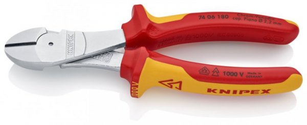 SZCZYPCE TNĄCE BOCZNE O ZWIĘKSZONYM PRZEŁOŻENIU 180MM (1 SZT)