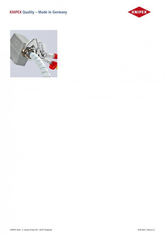 SZCZYPCE-KLUCZ 250MM VDE 1000V (1 SZT)