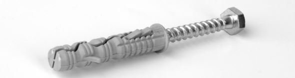 KOŁEK ROZPOROWY Z ŁBEM SZEŚCIOKĄTNYM 12/8*160MM (1 STO)