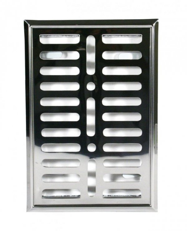 KRATKA METALOWA Z SZYLDEM NIERDZEWNYM 14*21CM (1 SZT)