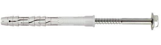 DYBEL RAMOWY Z WKRĘTEM Z ŁBEM SZEŚCIOKĄTNYM+TORX 8.0*100MM (1 STO)