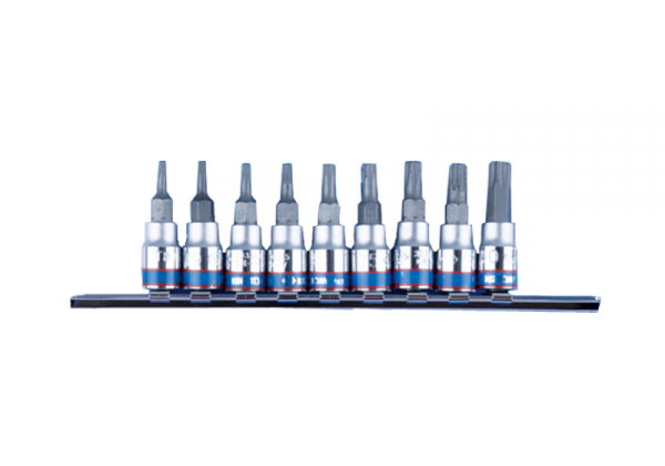 KPL. NASADEK 1/4&#039;&#039; TORX 9 SZTUK T8-T40 (1 SZT)
