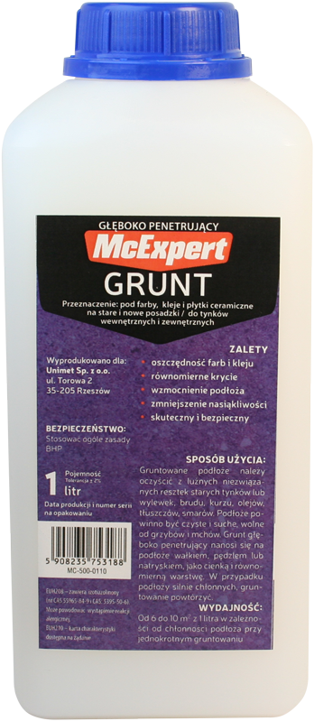 GRUNT GŁĘBOKOPENETRUJĄCY 1L (1 SZT)