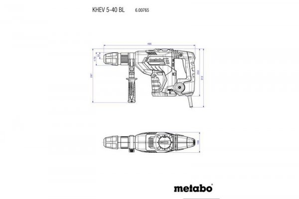 MŁOT UDAROWY OBROTOWY SDS-MAX KHEV 5-40 BL (1 SZT)