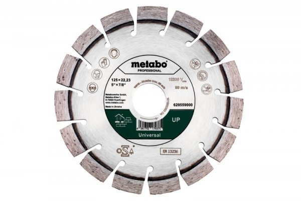 TARCZA DIAMENTOWA SEGMENTOWA DO BETONU 125*22.23MM (1 SZT)