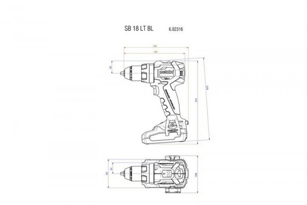 ZESTAW COMBO 18V SB 18 LT BL + SSD 18 LT 200 BL 2*5.2AH (1 SZT)