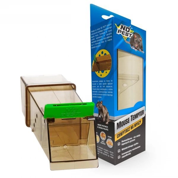 ŻYWOŁAPKA GRYZONI MOUSE TEMPER NO PEST (1 SZT)