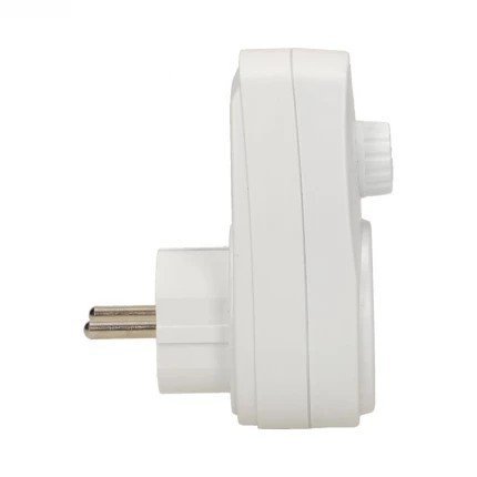 ŚCIEMNIACZ Z GNIAZDEM 2P+Z MAX 280W (1 SZT)