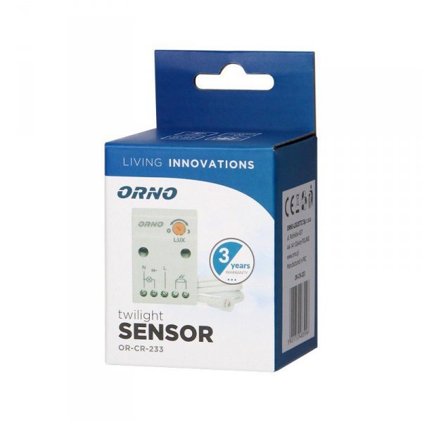 CZUJNIK ZMIERZCHOWY Z ZEWNĘTRZNĄ SONDĄ, IP65 2300W (1 SZT)