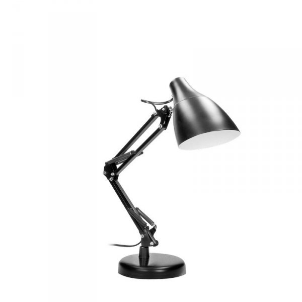 LAMPA BIURKOWA DIAN 60W E27 STAL, CZARNA (1 SZT)