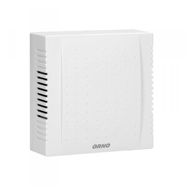 DZWONEK GONG DWUTONOWY 230V QUATRO AC CZARNY (1 SZT)