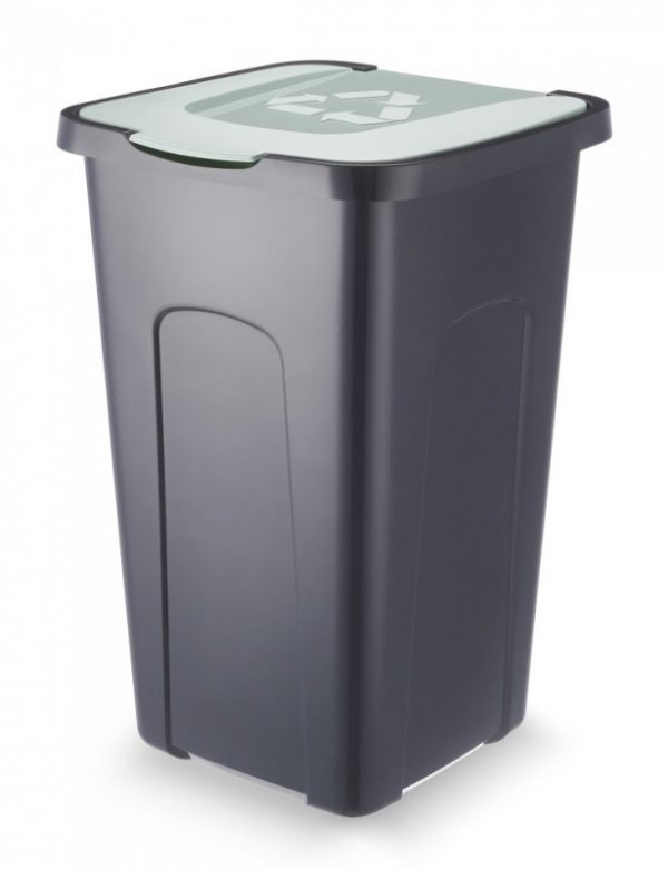 POJEMNIK NA ODPADY SORTA ZIELONY 50L (1 SZT)
