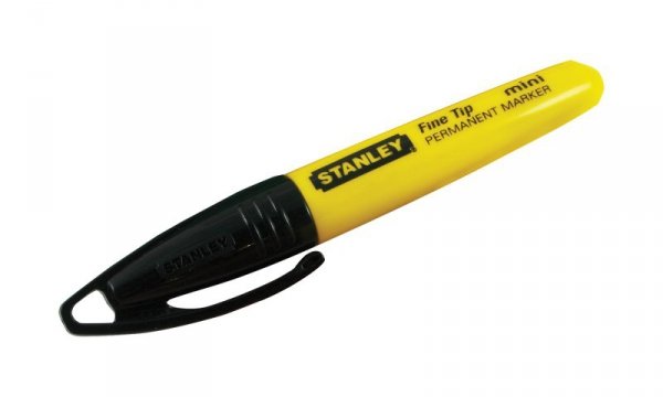 MARKER MINI CZARNY OKRĄGŁA KOŃCÓWKA STANLEY (1 SZT)