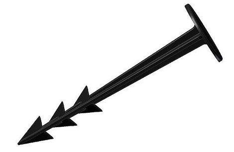 KOŁKI MOCUJĄCE DO PODŁOŻA AGROWŁÓKNINĘ O DŁ. 12.5CM OP-50SZT (1 OP)