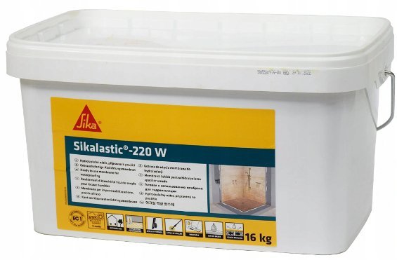 SIKALASTIC-220W PŁYNNA MEMBRANA NA BAZIE ŻYWICY 16KG (1 SZT)