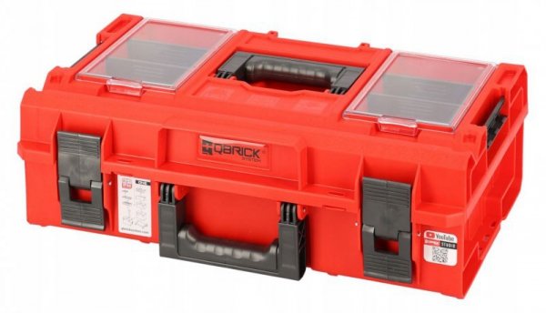 SKRZYNKA NARZĘDZIOWA QBRICK ONE ULTRA HD RED 200 PROFI (1 SZT)