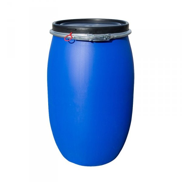 BECZKA PLASTIKOWA 120L Z OBRĘCZĄ (1 SZT)