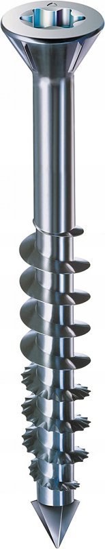WKRĘT DO PŁYT MDF (200) SPAX-M OCYNK BIAŁY 4.5*45MM MAŁY ŁEB (1 OP)