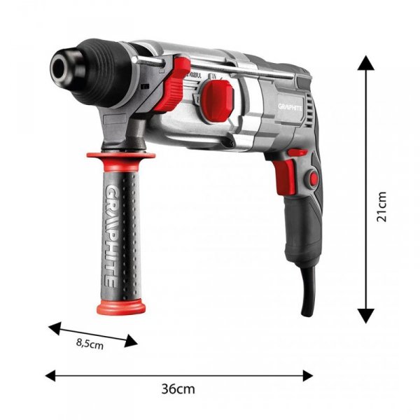 MŁOTOWIERTARKA SDS+ 500W (1 SZT)