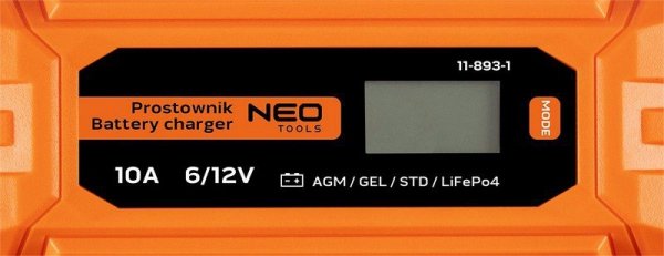 PROSTOWNIK AUTOMATYCZNY 10A/160W,3-200AH DO AGM/GEL (1 SZT)