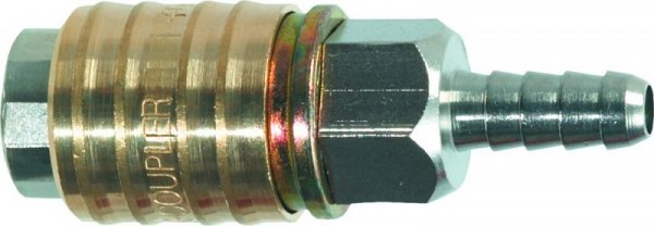 SZYBKOZŁĄCZKA DO KOMPRESORA Z WYJŚCIEM NA WĄŻ 8MM (1 SZT)