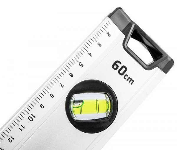 POZIOMNICA SPECJALNA 60 CM, 5 LIBELLI, RÓŻNE KĄTY (1 SZT)