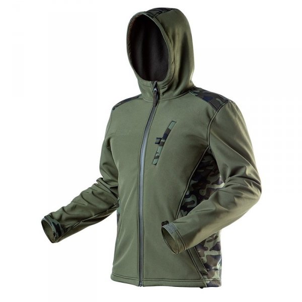 KURTKA SOFTSHELL CAMO S (1 SZT)