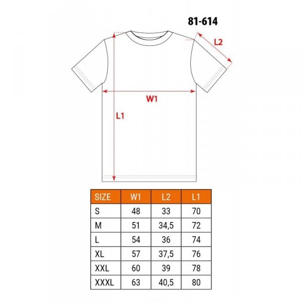 T-SHIRT FUNKCYJNY PREMIUM, ROZMIAR XL (1 SZT)